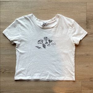 Princess Polly Classic White Tee